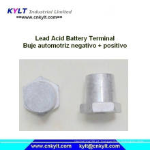 Brasil Bateria de chumbo-ácido Buje Automotriz Negativo / Positivo Pb Terminals